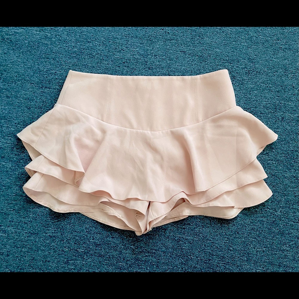 Zara Pink Ruffle Skort
